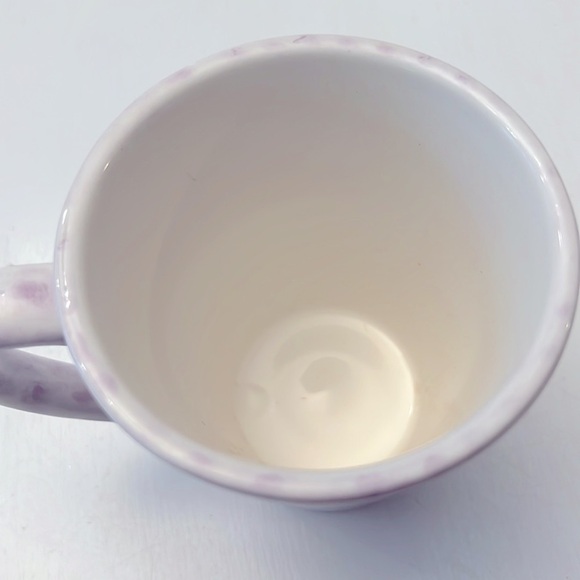 World Market Purple Splatter Kimono Design Coffee Tea Mug - Picture 4 of 6